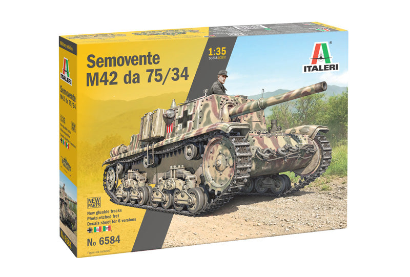 Italeri 6584 - SCALE 1 : 35 Semovente M42 da 75/34