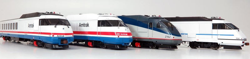 Rapido 25004 HO Scale RTL Turboliner - Set #4 - Phase III Late #156, 179, 180, 181, 157 (DC/Silent)