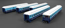 Broadway Limited Imports HO 9717 Heavyweight 5-Car Passenger Set, Christmas