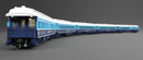 Broadway Limited Imports HO 9717 Heavyweight 5-Car Passenger Set, Christmas