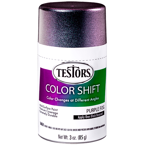 Rust-oleum 340910 Testors Color Shift Aerosol, Purple Fog (3oz)