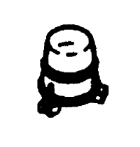 Details West HO 106 Rotary Beacon with Cored Lens Roof Mount