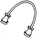 Details West HO 218 MU Cables, Double Plugs (Pack of 4)