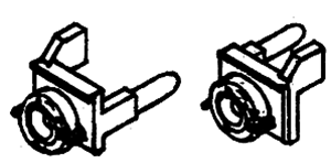 Details West HO 229 Ditch Lights with Lenses GE Style Pilot End Mount