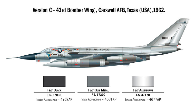 Italeri 1142 - SCALE 1 : 72 B - 58 HUSTLER