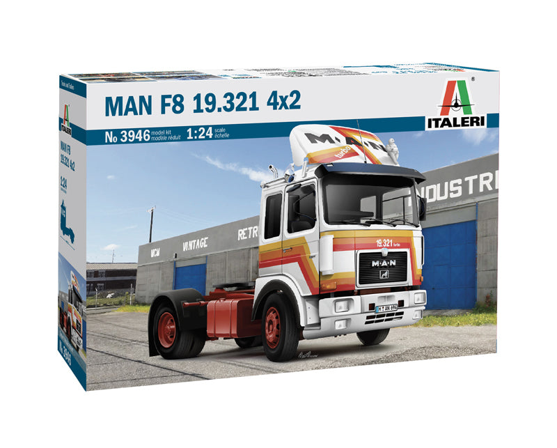 Italeri 3946 - SCALE 1 : 24 MAN F8 19.321 4x2