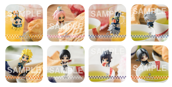 Megahouse Ochatomo Naruto Shippuden Konoha Break Time! (Repeat) "Naruto" (Blind Box of 8)
