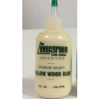 Evergreen 845 4 OZ/.118 YLW WOODGLUE6PK