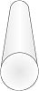 Evergreen Scale Models 211 Styrene Rod -- .040" .10cm Diameter pkg(10), A Scale