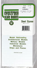 Evergreen Scale Models 4518 Sidewalk 1/2"