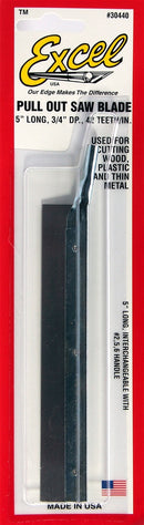 Excel 30440 5" x 3/4" with 42 TPI Pull Out Saw Blade