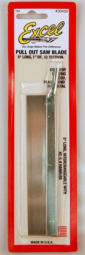 Excel 30450 5" x 1" with 42 TPI Pull Out Saw Blade