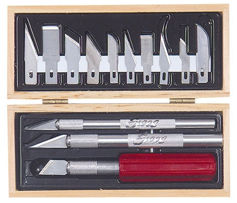 Excel 44282 13 Piece Hobby Knife Set