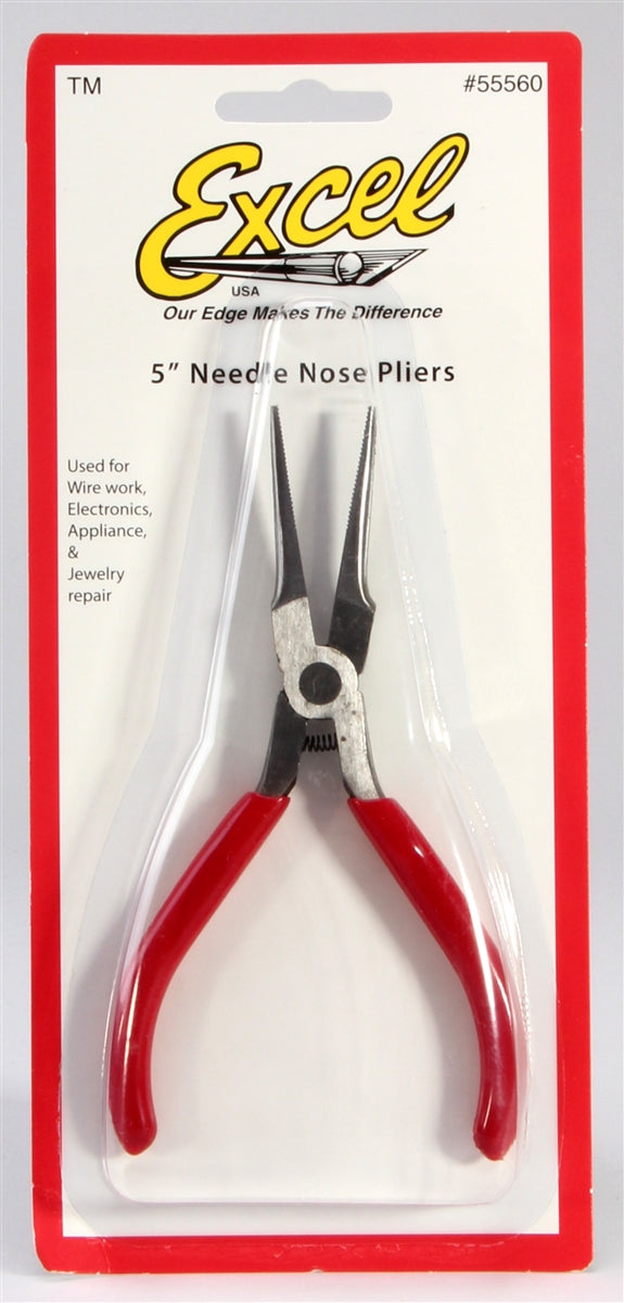 Excel 55560 5" Needle Nose Pliers