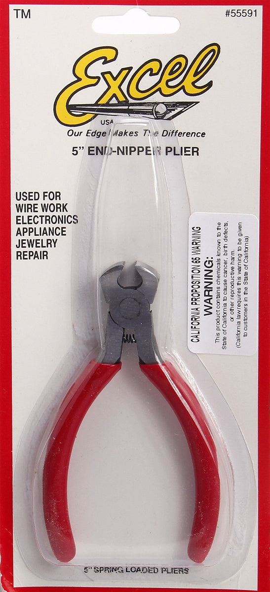 Excel 55591 5" End Nipper Pliers