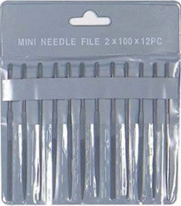 Excel 55608 2mm x 100mm Needle File Set (12)