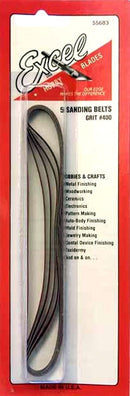 Excel 55683 Sanding Stick Belts (5) Grit