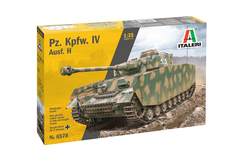 Italeri 6578 - SCALE 1 : 35 Pz. Kpfw. IV Ausf. H