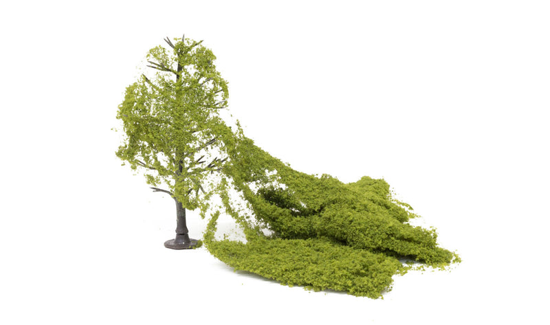 Woodland Scenics F51 Foliage - 90.7 Square Inches  585 Square cm -- Light Green, All Scales