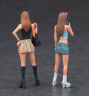 Hasegawa Models 29102 90's platform gal figure 1:24 Scale Model Kit