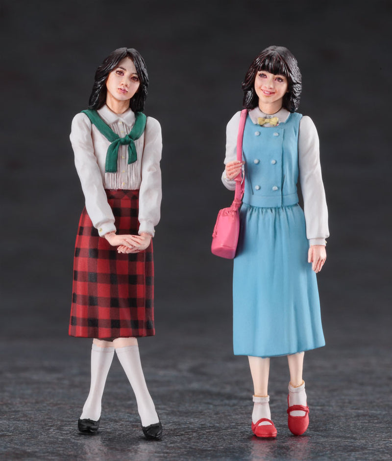 Hasegawa Models 29108 80's girls figures 1:24 SCALE MODEL KIT