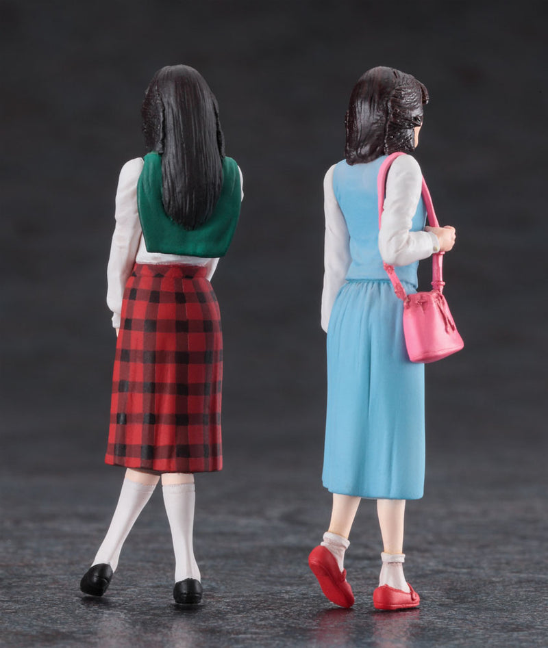 Hasegawa Models 29108 80's girls figures 1:24 SCALE MODEL KIT