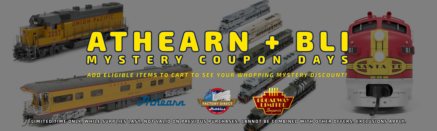 Hobby Shop, Model Train, Bandai Collectables | Factory Direct Hobbies