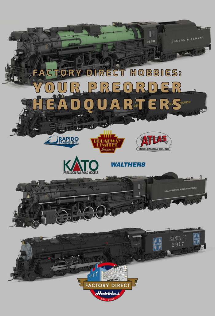 Hobby Shop, Model Train, Bandai Collectables | Factory Direct Hobbies