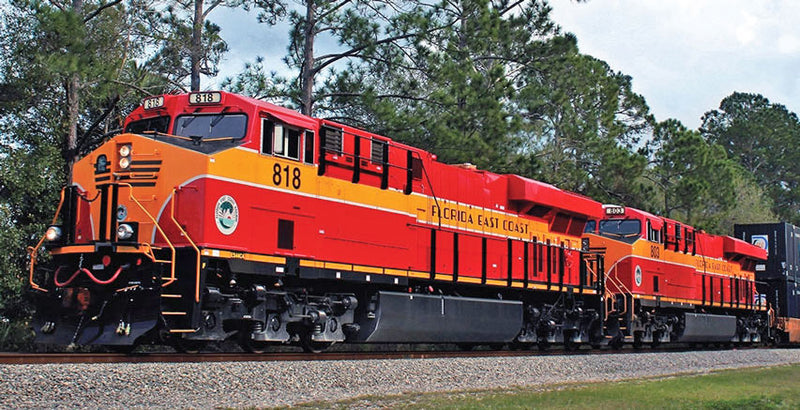 Kato 176-8946 GE ES44AC GEVO - Standard DC -- Florida East Coast