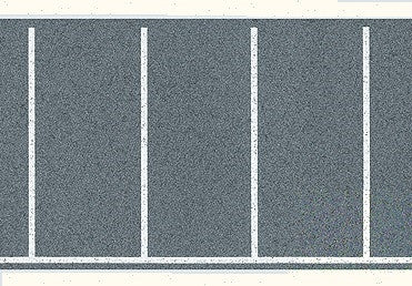 Faller HO 170633 Rectangular Parking Space Sheet with Markings