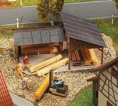 Faller HO 180498 Timber Storage Shed Kits