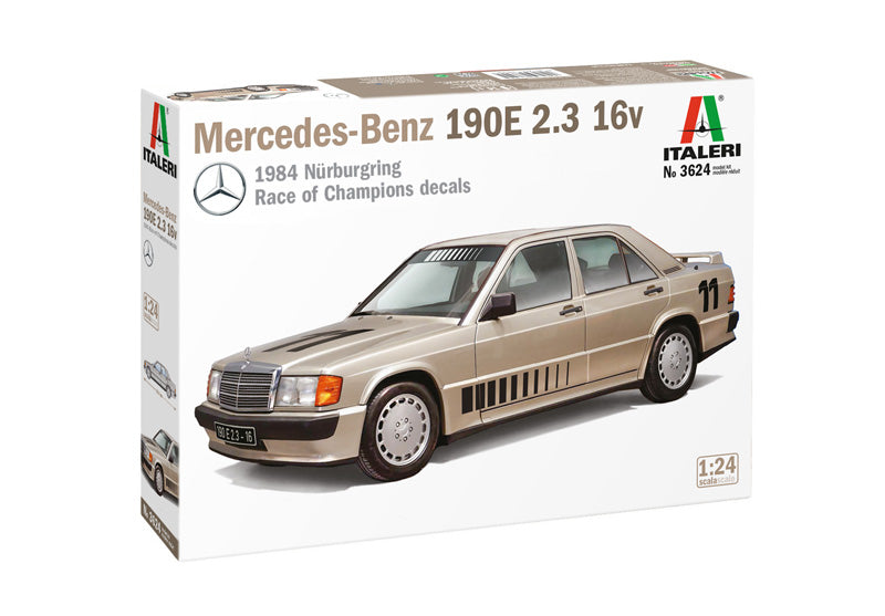 Italeri 3624 - SCALE 1 : 24 Mercedes-Benz 190E 2.3 16v