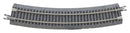 Atlas N G2412 True Track with Gray Ballast, 12.5" Radius Curve (8)