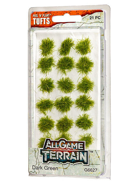 Woodland Scenics G6627 Dark Green Grass Tufts
