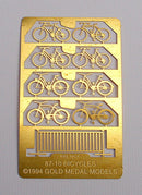 Gold Medal Models HO 87-10 8 Bicycles and 1 Bike Rack