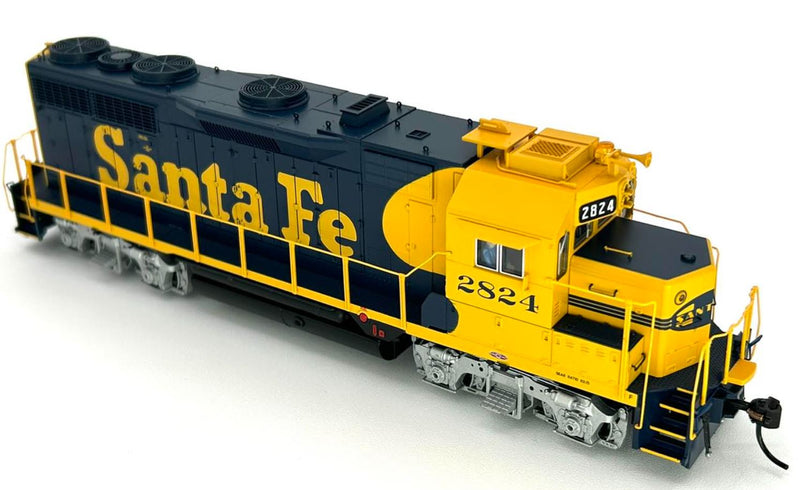 BLI 7531 EMD GP35, ATSF 2828, Blue Warbonnet, Paragon4 Sound/DC/DCC (GP35u), HO Scale