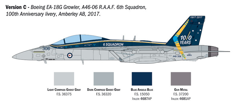 Italeri 2824 - SCALE 1 : 48 EA-18G Growler