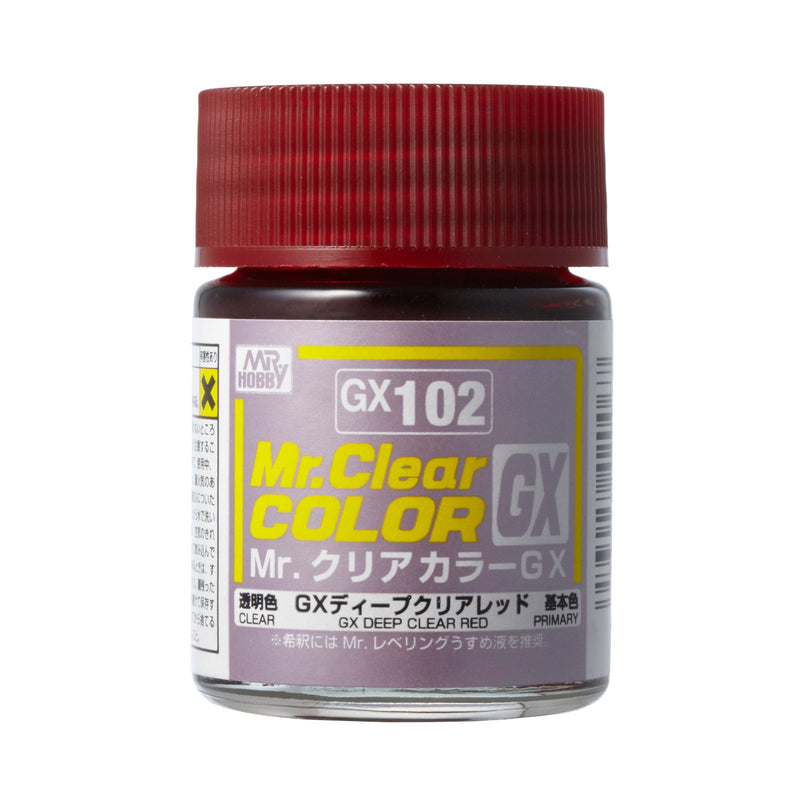 Mr. Hobby GX102 CLEAR DEEP RED 18ML
