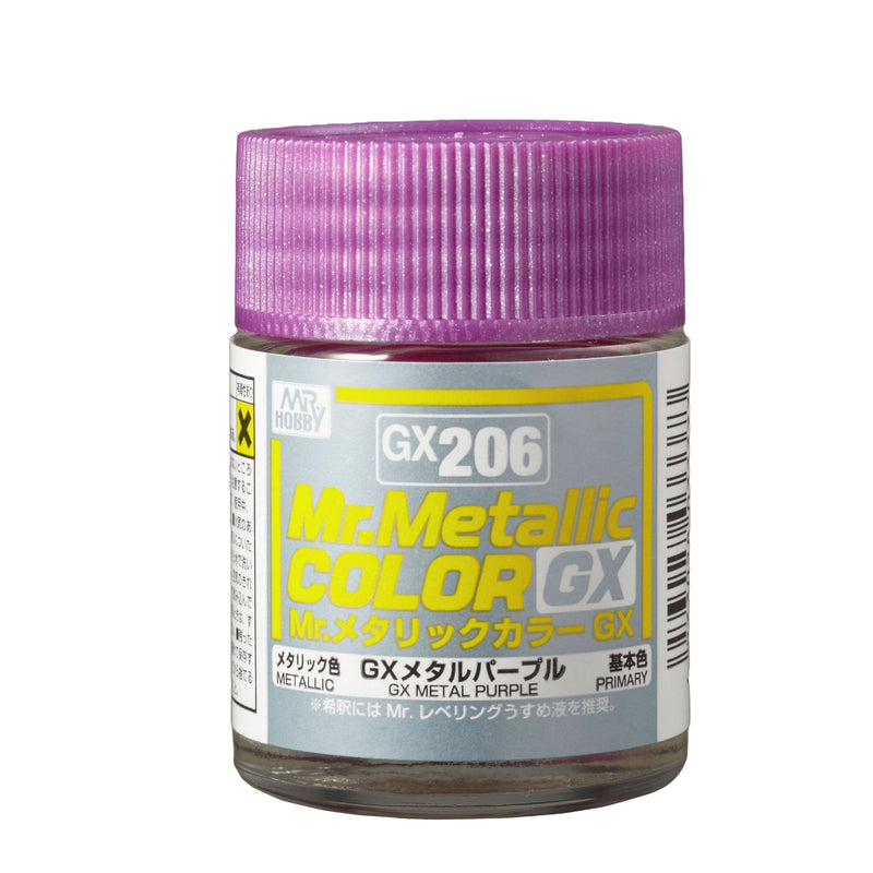 Mr. Hobby GX206 METALLIC PURPLE 18ML