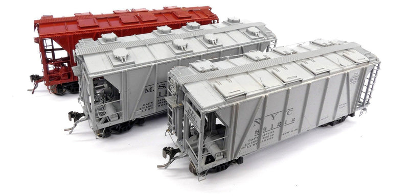 PREORDER Rapido 149009A HO Enterprise 2-Bay Covered Hopper - Ready to Run -- Canadian National (gray, red, Noodle Logo)