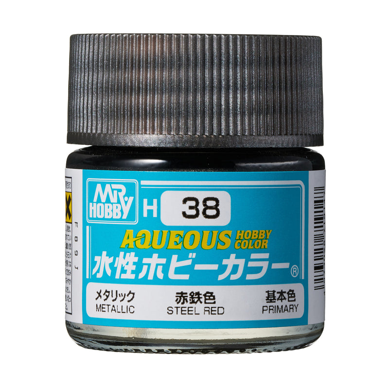 Mr. Hobby H38 METALLIC STEEL RED 10ML