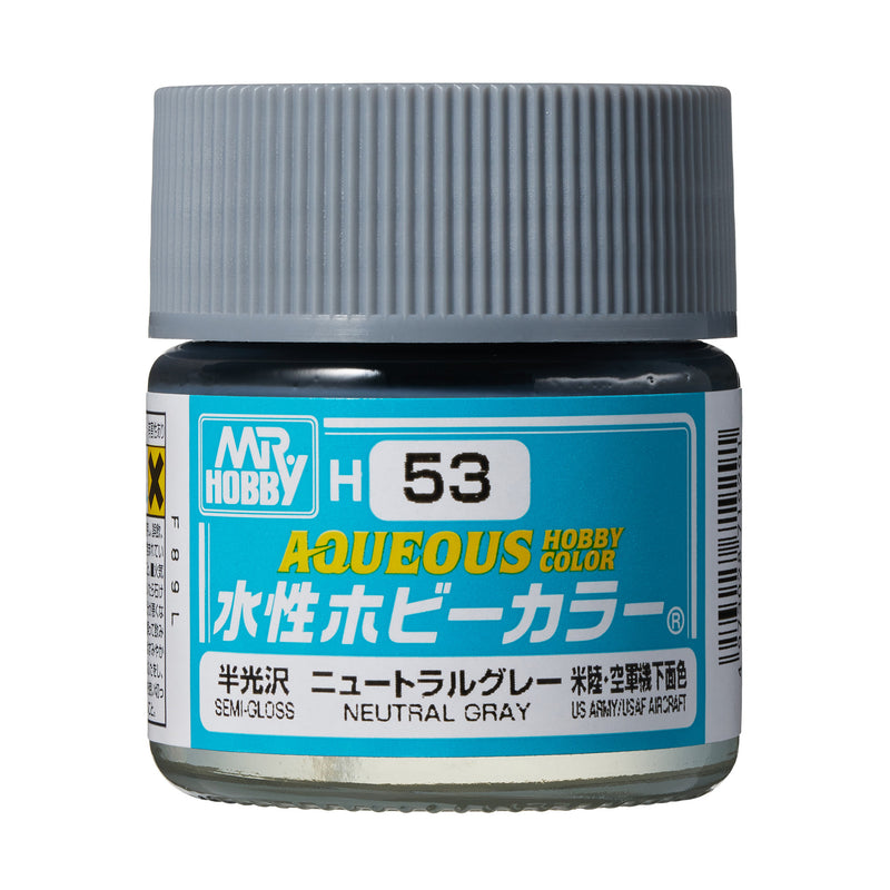 Mr. Hobby H53 SEMI GLOSS NEUTRAL GRAY