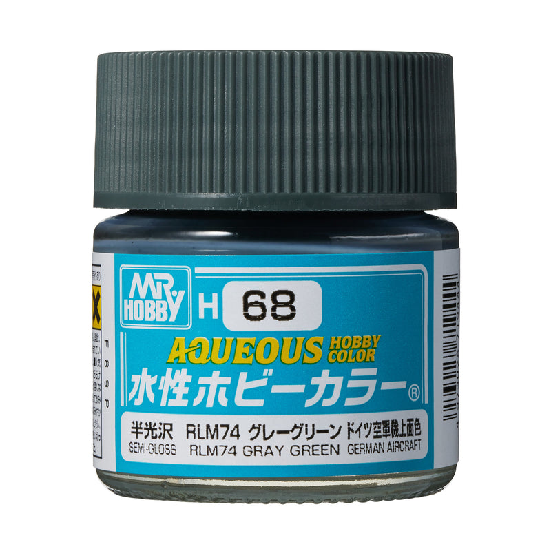 Mr. Hobby H68 SEMI GLS RLM74 DRK GRY BL