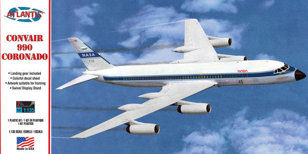Atlantis Models H254 1/135 CONVAIR 990 JET AIR