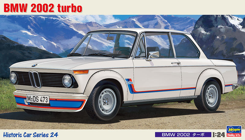 Hasegawa Models 21124 bmw 2002 turbo 1:24 SCALE MODEL KIT