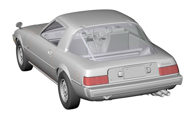 Hasegawa Models 21143 Mazda Savannah RX-7 (SA22C) Early Model Limited 1:24 Scale Model Kit
