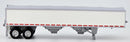 PREORDER HO Logistics Replicas HO 467 39' Covered Grain Trailer , Silver Tarp
