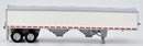 HO Logistics Replicas HO 467 39' Covered Grain Trailer , Silver Tarp