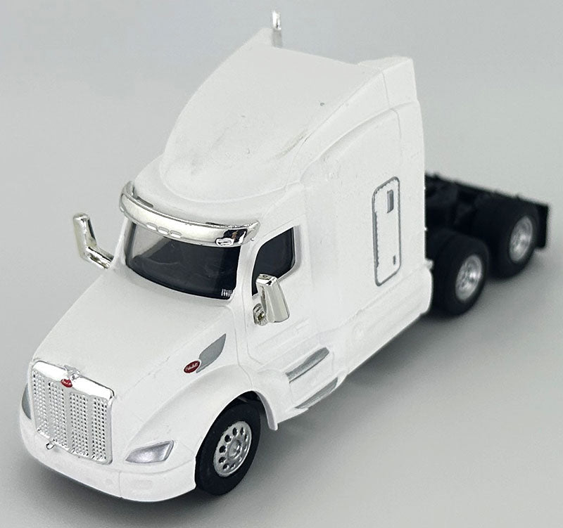 PREORDER HO Logistics Replicas HO 57907 Peterbilt 579 Sleeper-Cab Semi Tractor, White