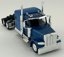 PREORDER HO Logistics Replicas HO 589064 Peterbilt 589 Tractor with 72" Sleeper, Blue Metallic